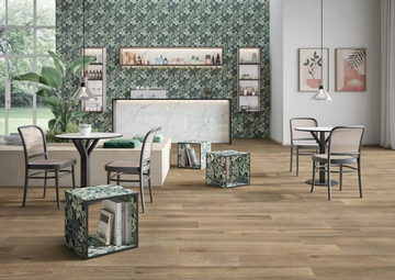 JOURNEY LEAVES - Rectified porcelain stoneware wall tiles by CERAMICHE KEOPE - view 3